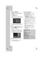 Preview for 34 page of LG HR902TA Owner'S Manual