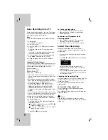 Preview for 40 page of LG HR902TA Owner'S Manual