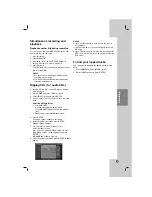 Preview for 45 page of LG HR902TA Owner'S Manual