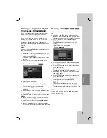 Preview for 49 page of LG HR902TA Owner'S Manual