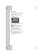 Preview for 50 page of LG HR902TA Owner'S Manual