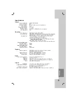 Preview for 61 page of LG HR902TA Owner'S Manual