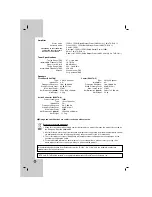 Preview for 62 page of LG HR902TA Owner'S Manual