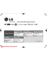 Preview for 1 page of LG HS33S User Manual