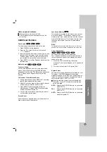 Preview for 17 page of LG HT302SDW Owner'S Manual