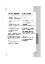 Preview for 21 page of LG HT302SDW Owner'S Manual