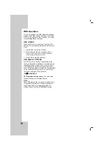 Preview for 22 page of LG HT302SDW Owner'S Manual