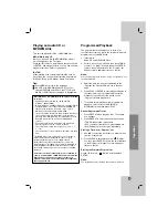 Preview for 17 page of LG HT762PZ Owner'S Manual