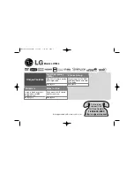 Preview for 1 page of LG HT854 Manual