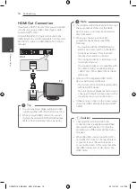 Preview for 16 page of LG HTK806TH Owner'S Manual