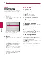 Preview for 38 page of LG HX322 Owner'S Manual