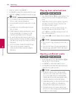 Preview for 52 page of LG HX921 Owner'S Manual