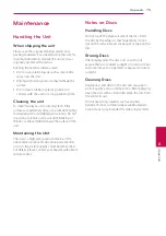 Preview for 75 page of LG HX921 Owner'S Manual