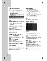 Preview for 14 page of LG J10HD Owner'S Manual