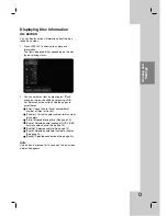 Preview for 17 page of LG J10HD Owner'S Manual