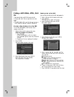 Preview for 28 page of LG J10HD Owner'S Manual