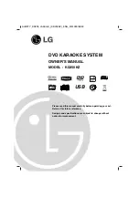 LG KD250KZ Owner'S Manual preview