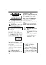 Preview for 2 page of LG KD250KZ Owner'S Manual