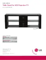 LG KDR-48FNB Dimensions preview