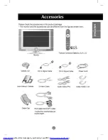 Preview for 5 page of LG L172WT -  - 17" LCD TV User Manual