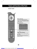 Preview for 10 page of LG L172WT -  - 17" LCD TV User Manual