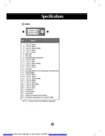 Preview for 38 page of LG L172WT -  - 17" LCD TV User Manual