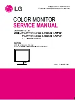 Preview for 3 page of LG L1732S-SFN Service Manual