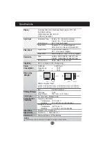 Preview for 22 page of LG L1942HE User Manual