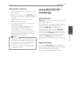 Preview for 21 page of LG LAS355B Owner'S Manual