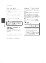 Preview for 22 page of LG LAS450H Owner'S Manual