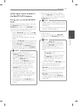 Preview for 27 page of LG LAS450H Owner'S Manual