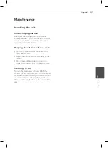 Preview for 37 page of LG LAS450H Owner'S Manual