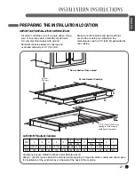 Preview for 21 page of LG LCE3010 User'S Manual & Installation Instructions