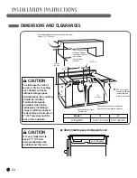 Preview for 24 page of LG LCE3010 User'S Manual & Installation Instructions