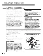 Preview for 26 page of LG LCE3010 User'S Manual & Installation Instructions