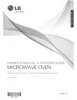 LG LCSC1513ST Owner'S Manual & Cooking Manual preview