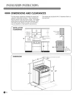 Preview for 6 page of LG LDG3015SB Installation Manual