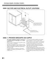 Preview for 8 page of LG LDG3015SB Installation Manual