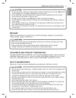 Preview for 9 page of LG LDG4311 Series Owner'S Manual