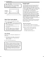 Preview for 44 page of LG LDG5315ST Owner'S Manual