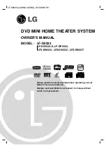 LG LF-D5933 Owner'S Manual preview