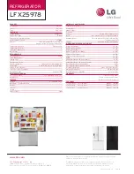 Preview for 2 page of LG LFX25978 Series Specifications