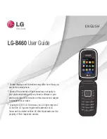 Preview for 2 page of LG LG-B460 User Manual