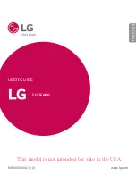 Preview for 1 page of LG LG-K600 User Manual