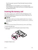 Preview for 19 page of LG LG-L18VC User Manual