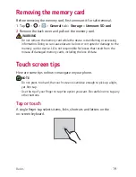 Preview for 20 page of LG LG-L18VC User Manual