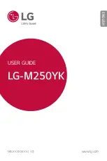 LG LG-M250YK User Manual preview