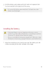 Preview for 46 page of LG LG-M250YK User Manual