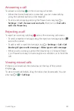 Preview for 45 page of LG LG-M320G User Manual