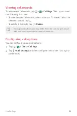 Preview for 47 page of LG LG-M320G User Manual